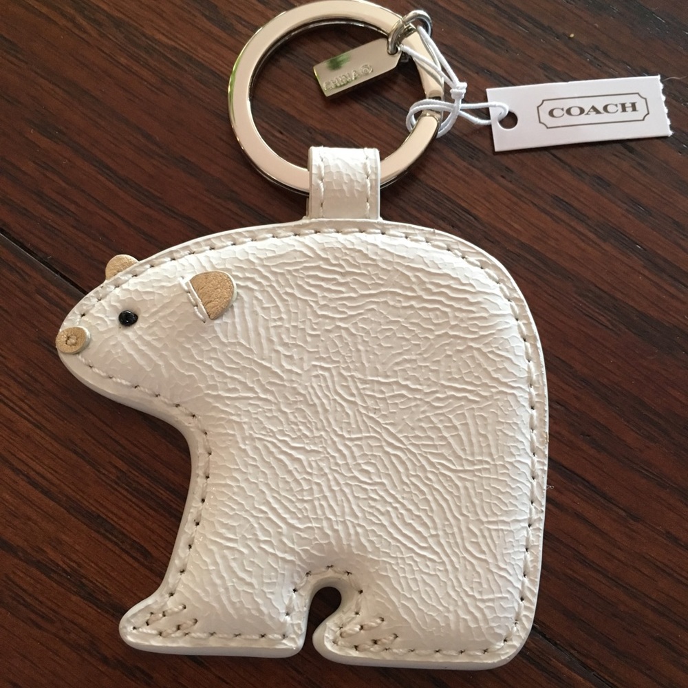 Coach luggage tag